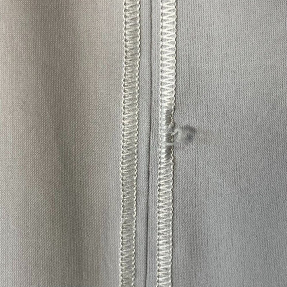 Lululemon Sculpt Tank Top Mauve Gray Mesh Back Ventilated Running Yoga Size 6 - Picture 8 of 8